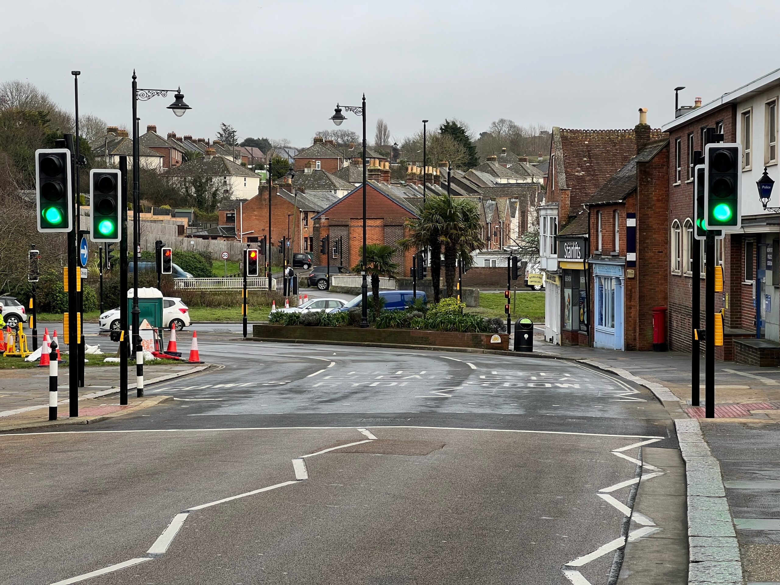 Lower Newport High Street now re-opened to traffic