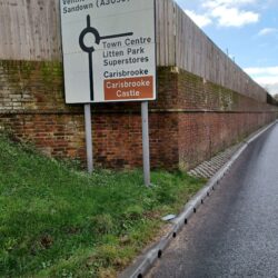 St George's Way fence