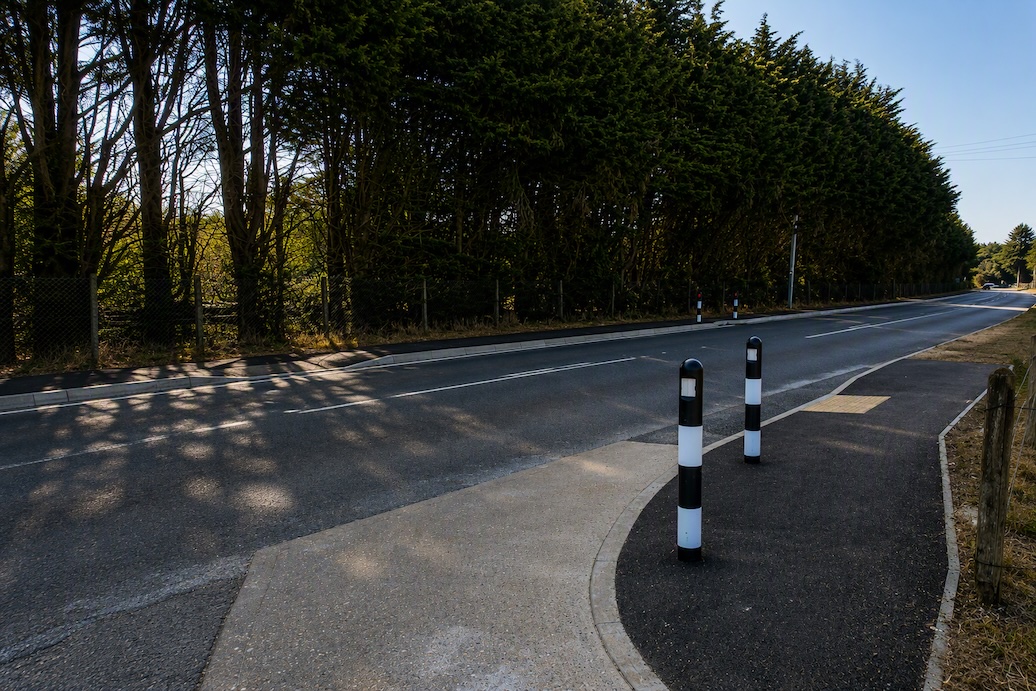 Hale Common works completed ahead of schedule